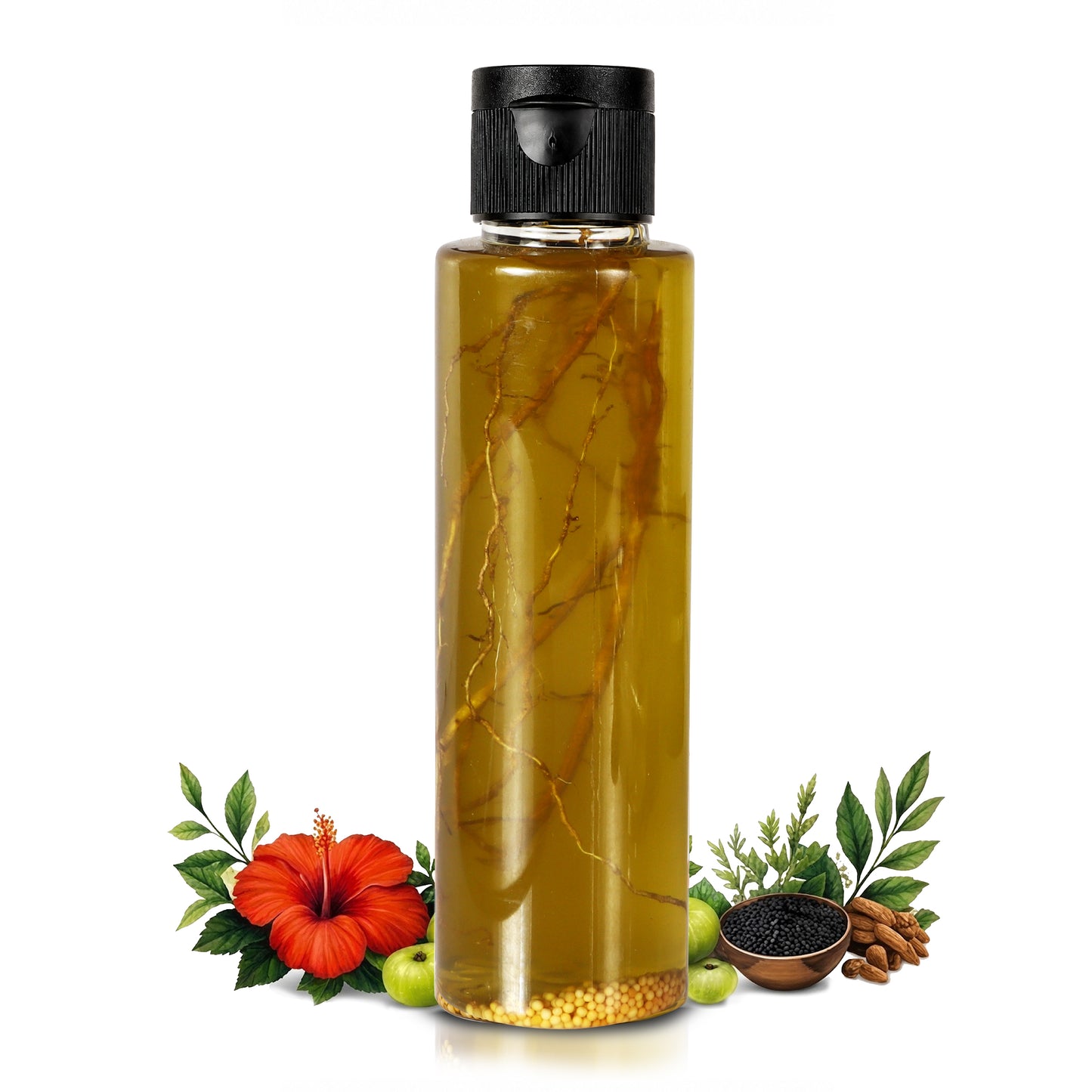 NEOKESH Ayurvedic Herbal Hair Oil with 21 Powerful Herbs 200 ml